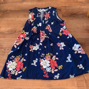 Old Navy v Neck Mini Floral Dress